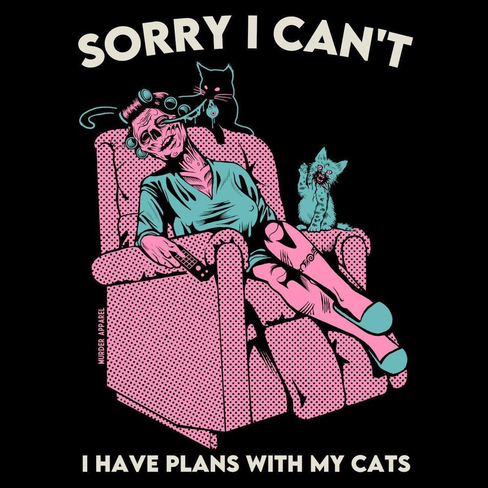 I Have Plans With My Cats Tshirt